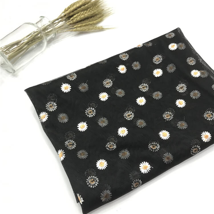 Embroidered Fabric Dress Kids Polyester for Women's Wear Wholesale Sup 9
